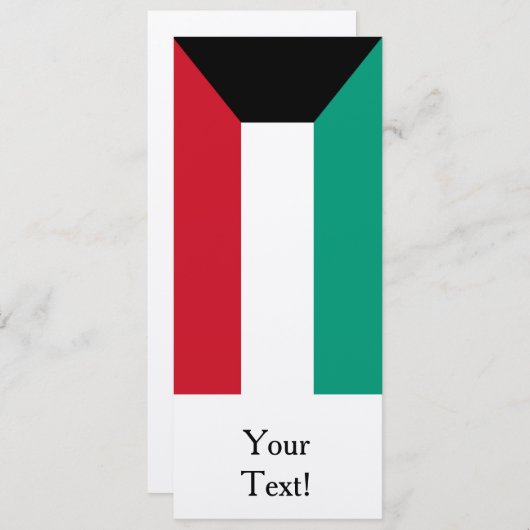 Flag of Kuwait (Front/Back)