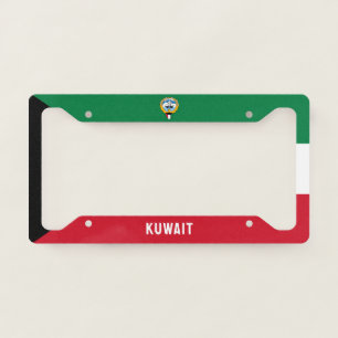 Flag of Kuwait License Plate Frame