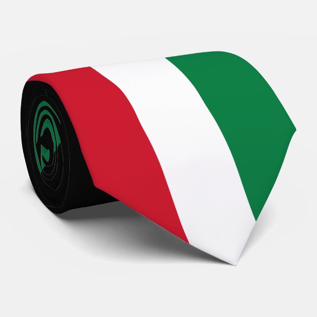 Flag of Kuwait Neck Tie (Rolled)