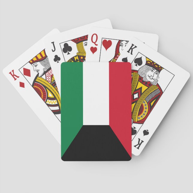 Flag of Kuwait Poker Cards (Back)