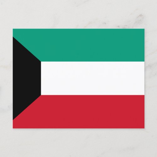 Flag of Kuwait Postcard