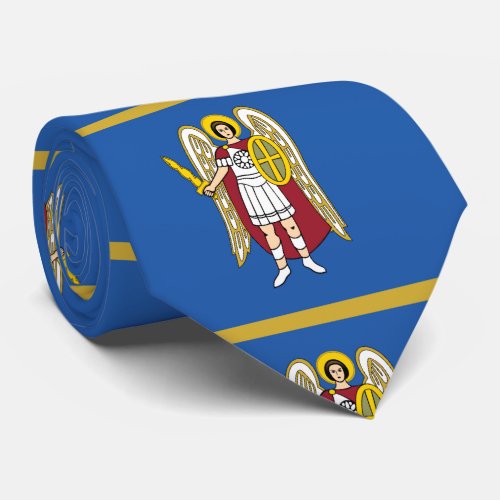 Flag of Kyiv Neck Tie