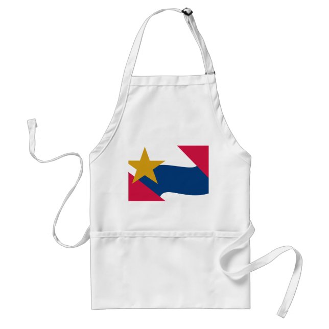 Flag of Lafayette, Indiana Adult Apron (Front)