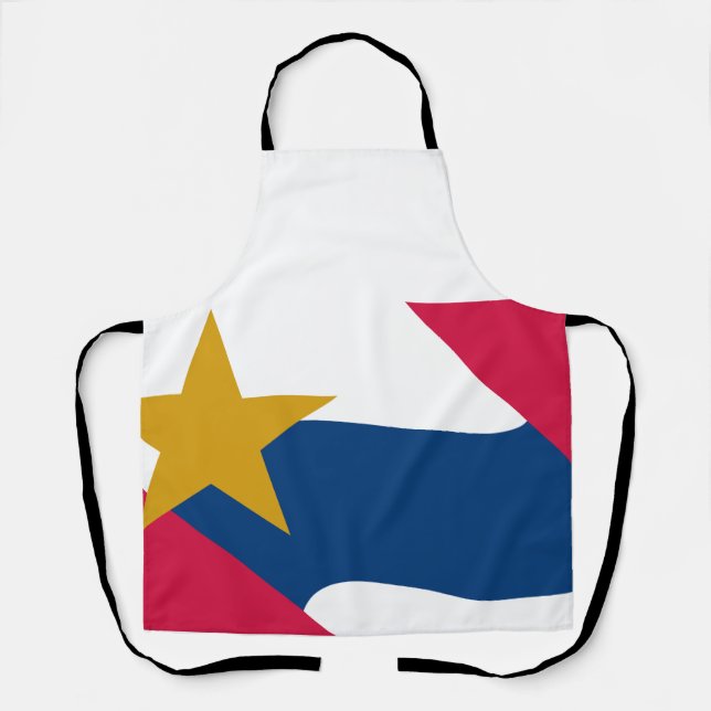 Flag of Lafayette, Indiana Apron (Front)