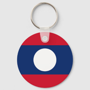 Flag of Laos Keychain