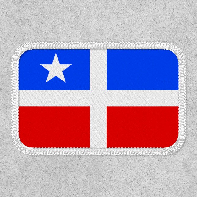 Flag of Lares, Puerto Rico Patch (Front)