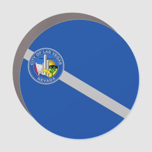 Flag of Las Vegas, Nevada Car Magnet