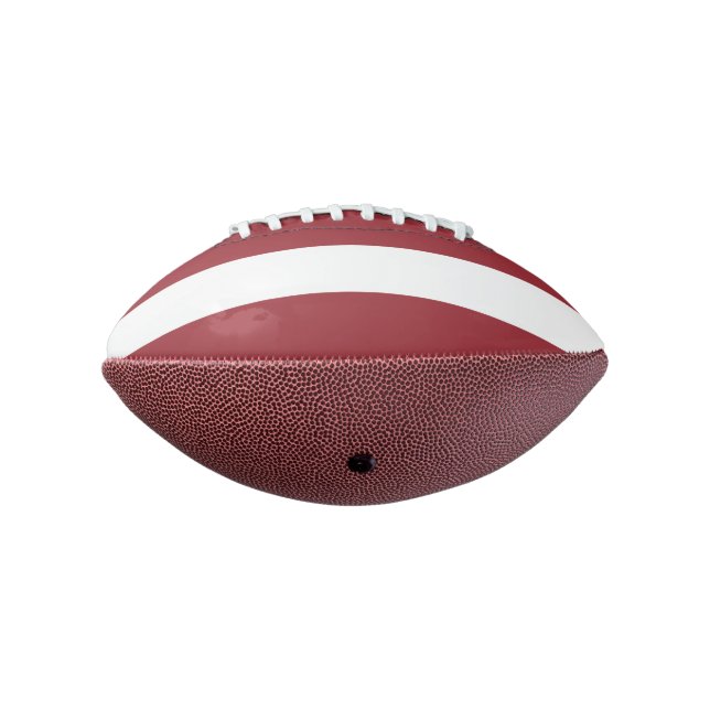 Flag of Latvia Mini Football (Rotated 270)