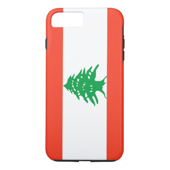 Flag of Lebanon Case-Mate iPhone Case (Back)