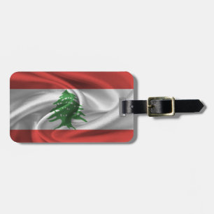 Flag Of Lebanon Luggage Tag