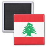 Flag Of Lebanon Magnet at Zazzle