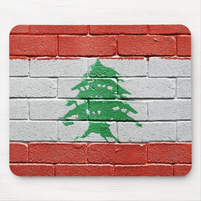 Flag of Lebanon Mouse Pad (Front)