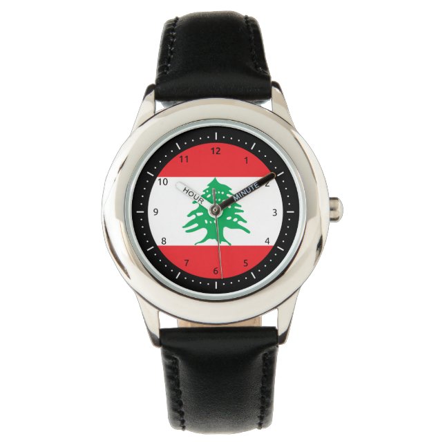 Flag of Lebanon Watch (Front)