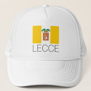 Flag of Lecce, Apulia (Italy) Trucker Hat