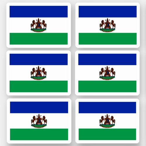 Flag of Lesotho _ a collection Sticker
