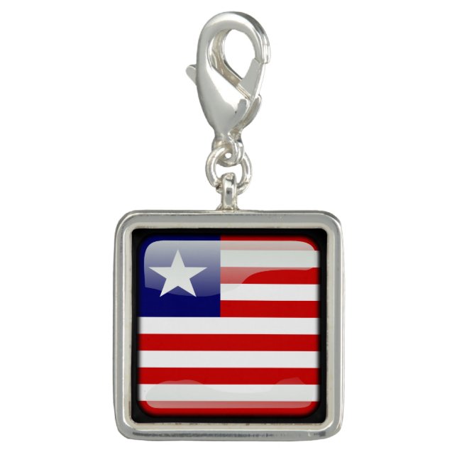 Flag of Liberia Charm (Front)