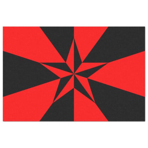 Flag of Libertarian Socialism Tissue Paper