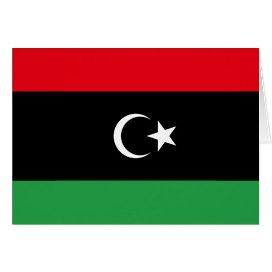 Flag of Libya (Front Horizontal)