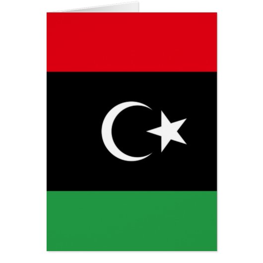 Flag of Libya Cards (Front)