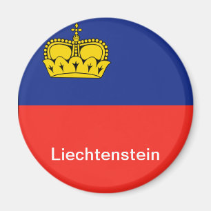 Flag of Liechtenstein Magnet