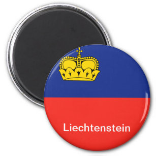 Flag of Liechtenstein Magnet