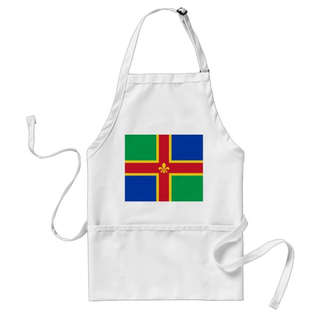 Flag of Lincolnshire Adult Apron (Front)
