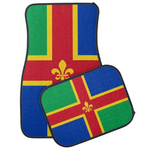 Flag of Lincolnshire Car Floor Mat