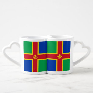 Flag of Lincolnshire Coffee Mug Set