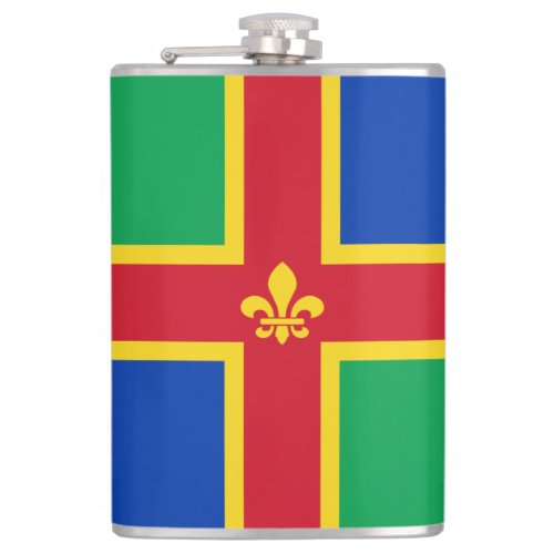Flag of Lincolnshire Flask