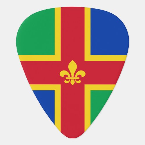 Flag of Lincolnshire Guitar Pick