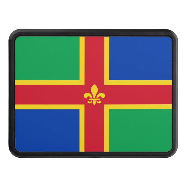 Flag of Lincolnshire Hitch Cover (Front)