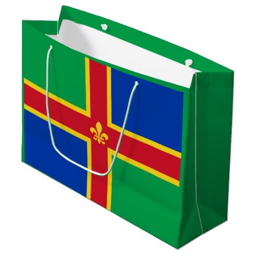 Flag of Lincolnshire Large Gift Bag