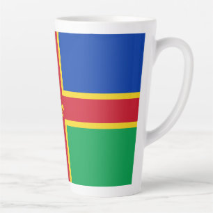 Flag of Lincolnshire Latte Mug