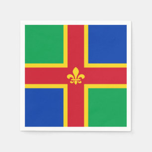 Flag of Lincolnshire Napkins