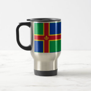 Flag of Lincolnshire Travel Mug