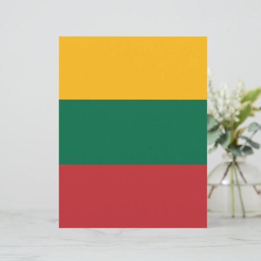 Flag of Lithuania (Standing Front)