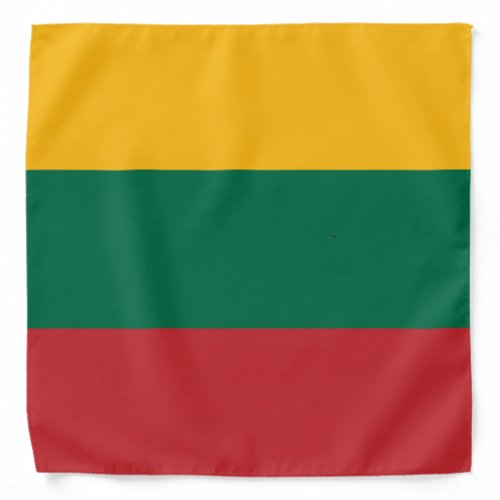 Flag of Lithuania Bandana