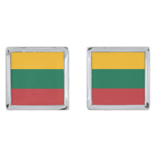 Flag of Lithuania Cufflinks