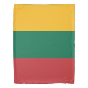 Flag of Lithuania Duvet Cover