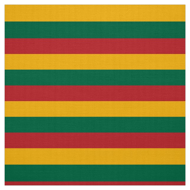 Flag of Lithuania Fabric (Swatch)