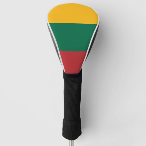 Flag of Lithuania Golf Head Cover