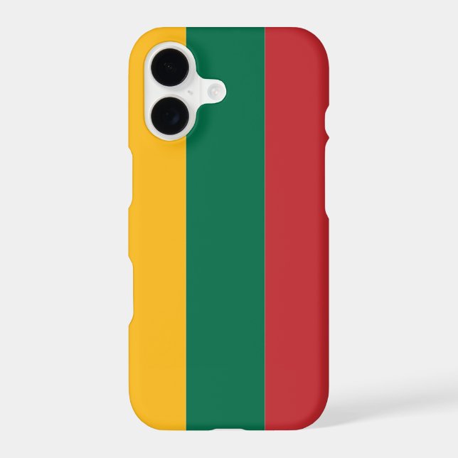 Flag of Lithuania Iphone Case (Back)