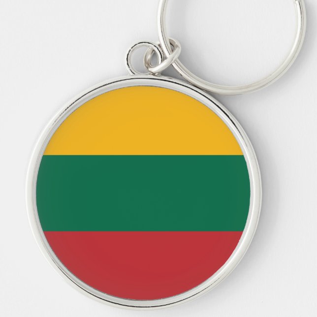 Flag of Lithuania Keychain (Front)