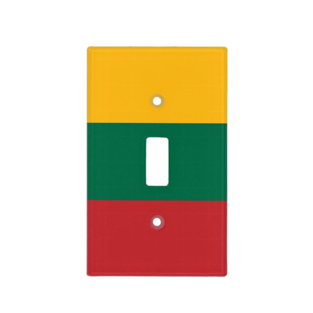 Flag of Lithuania Light Switch Cover (Front)