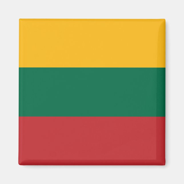 Flag of Lithuania  Magnet (Front)