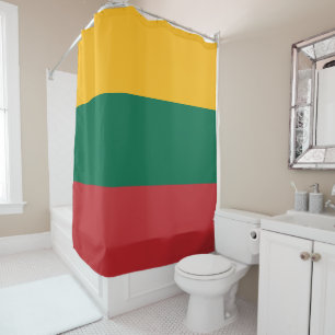 Flag of Lithuania Shower Curtain