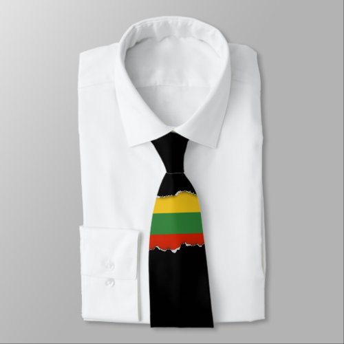 Flag of Lithuania Tie