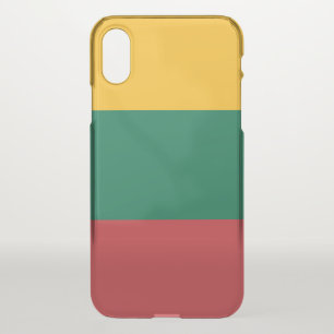 Flag of Lithuania iPhone X Case