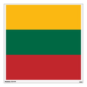 Flag of Lithuania Wall Decal