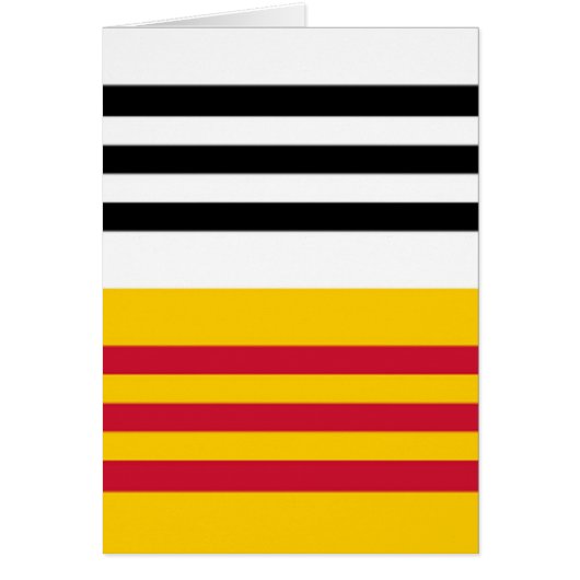 Flag of Loon op Zand Cards (Front)
